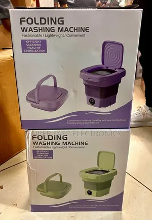 Folding Mini Washing Machine – Compact Mini Washer for Home & Travel
