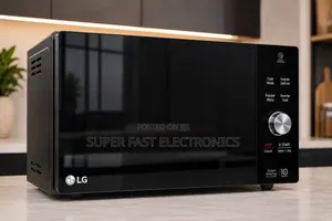 LG Microwave Oven Smart Inverter – Black Digital Microwave With Smart