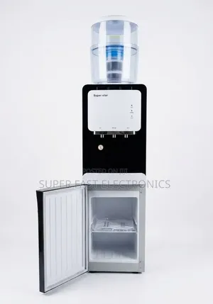 Super Star Water Dispenser With Mini Fridge – Hot, Normal & Cold Water