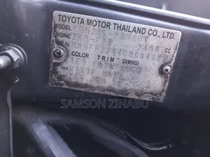 Toyota Hilux 2012 Black