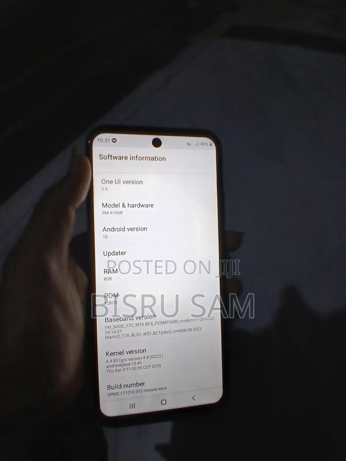 Samsung Galaxy A16 5G 128 GB Black