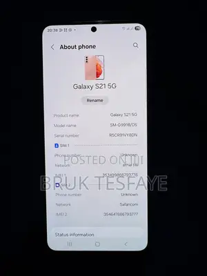 Samsung Galaxy S21 5G 256 GB Orange