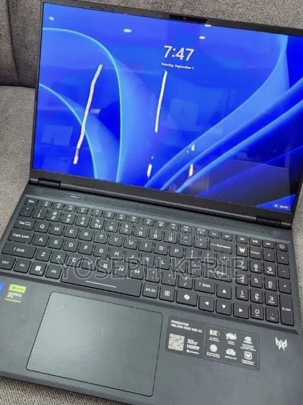 New Laptop Acer Predator Helios Neo 16 16GB Intel Core Ultra 9 SSD 1T