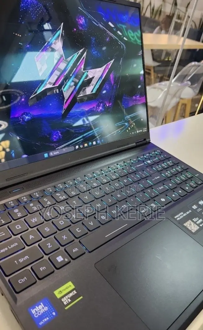 New Laptop Acer Predator Helios Neo 16 16GB Intel Core Ultra 9 SSD 1T