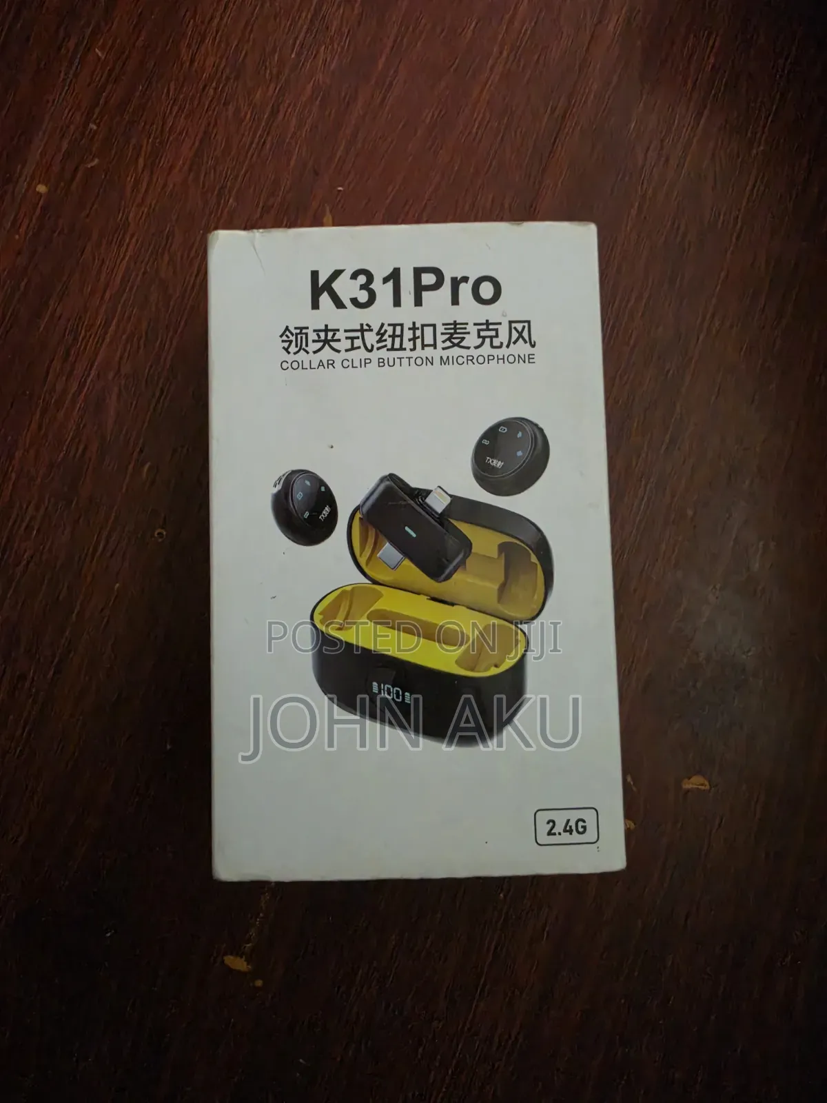 The K31 Pro Wireless Magnetic Lavalier