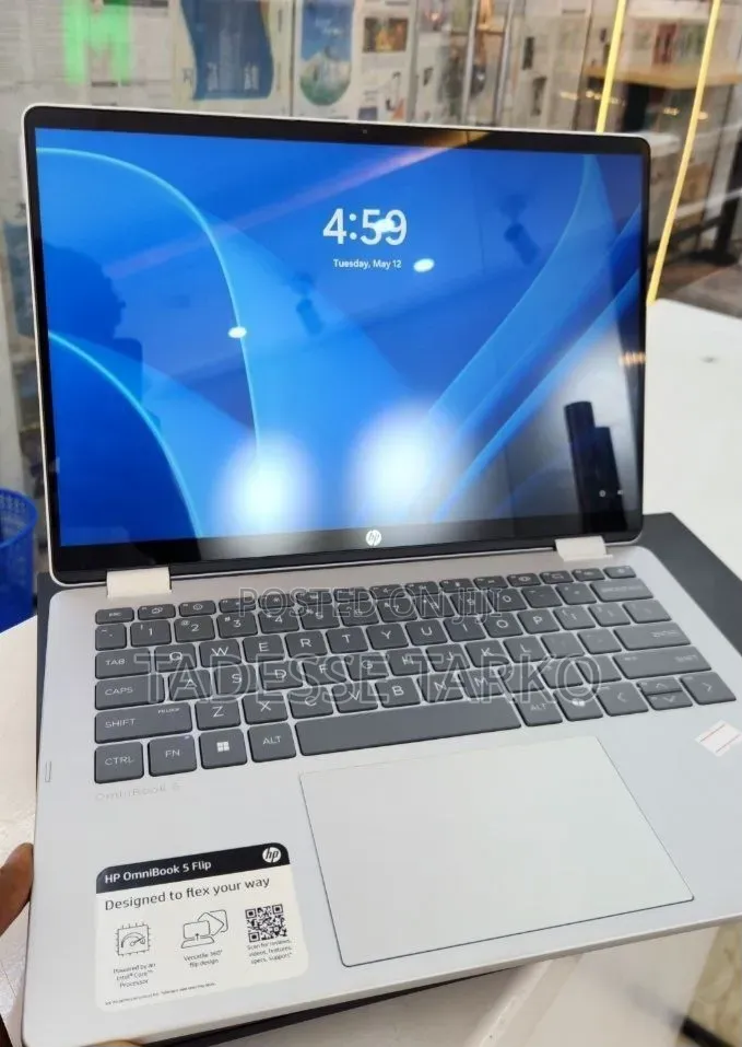 New Laptop HP OmniBook 5 Flip 16GB Intel Core 7 SSD 512GB