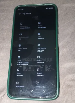 Tecno Spark 10 128 GB Blue