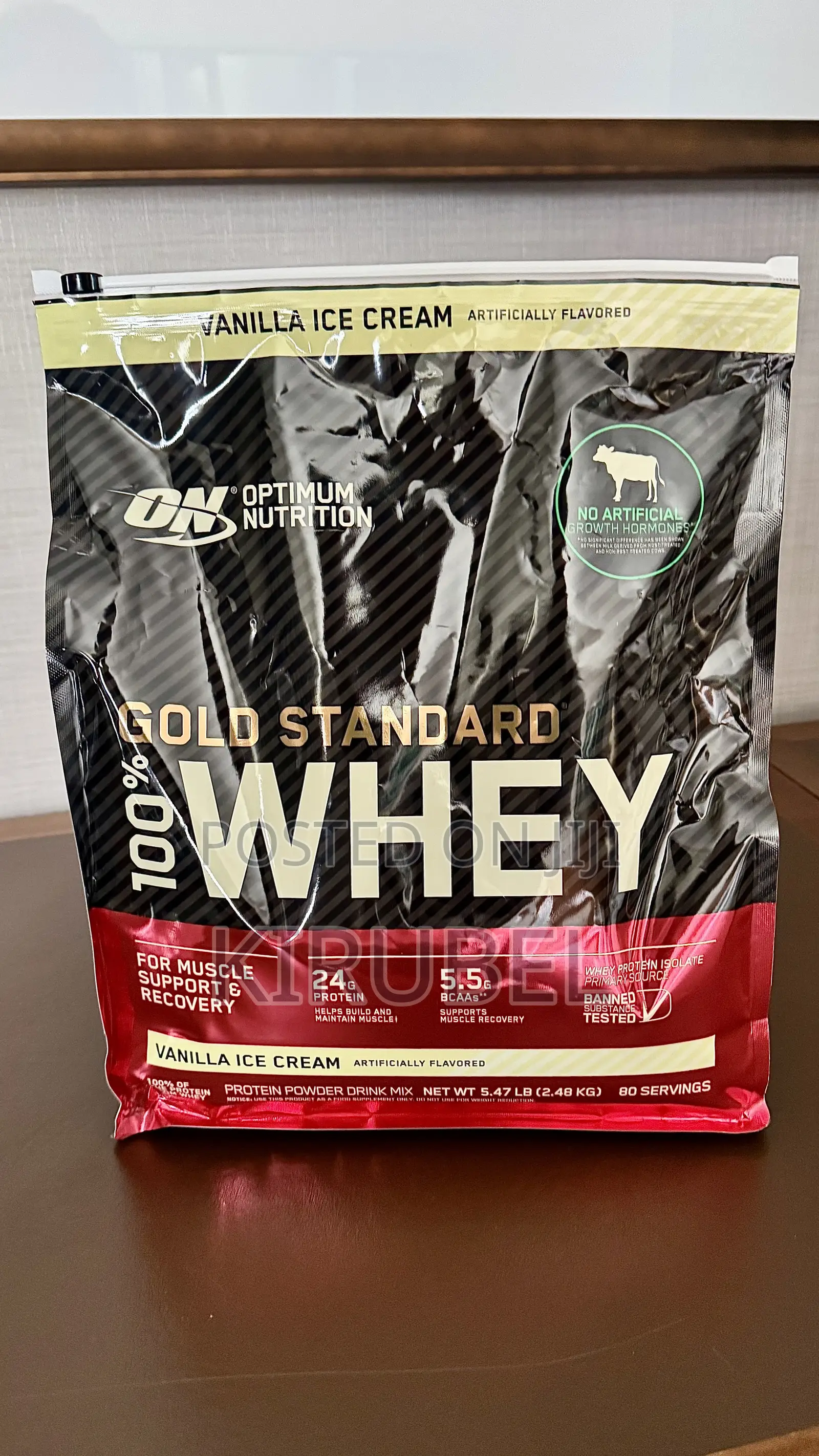 Optimum Nutrition Gold Standard 100% Whey Protein – Vanilla Ice Cream