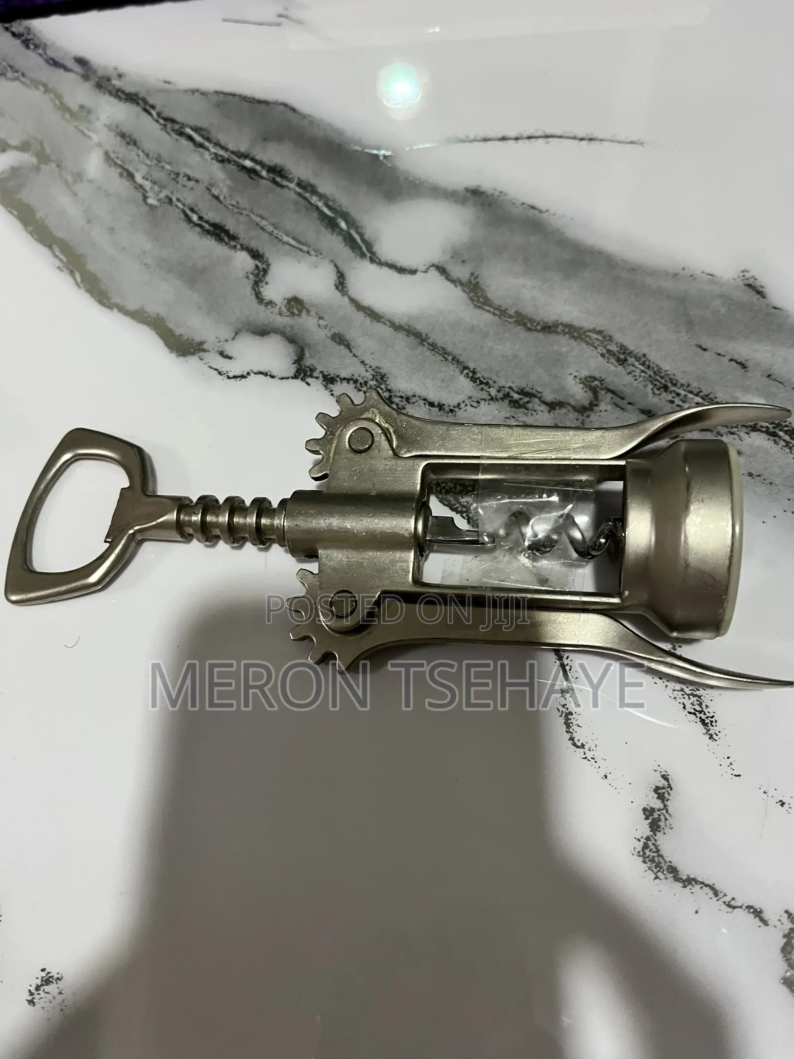 Winged Corkscrew Wine Bottle Opener