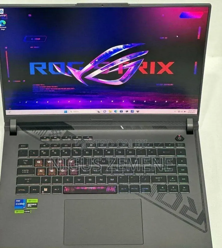 New Laptop Asus ROG Strix G16 G614 32GB Intel Core i9 SSD 2T