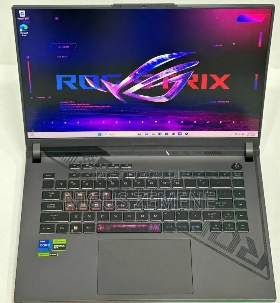 New Laptop Asus ROG Strix G16 G614 32GB Intel Core i9 SSD 2T
