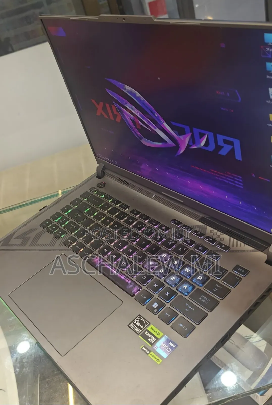 New Laptop Asus ROG Strix G16 16GB Intel Core i7 SSD 1T