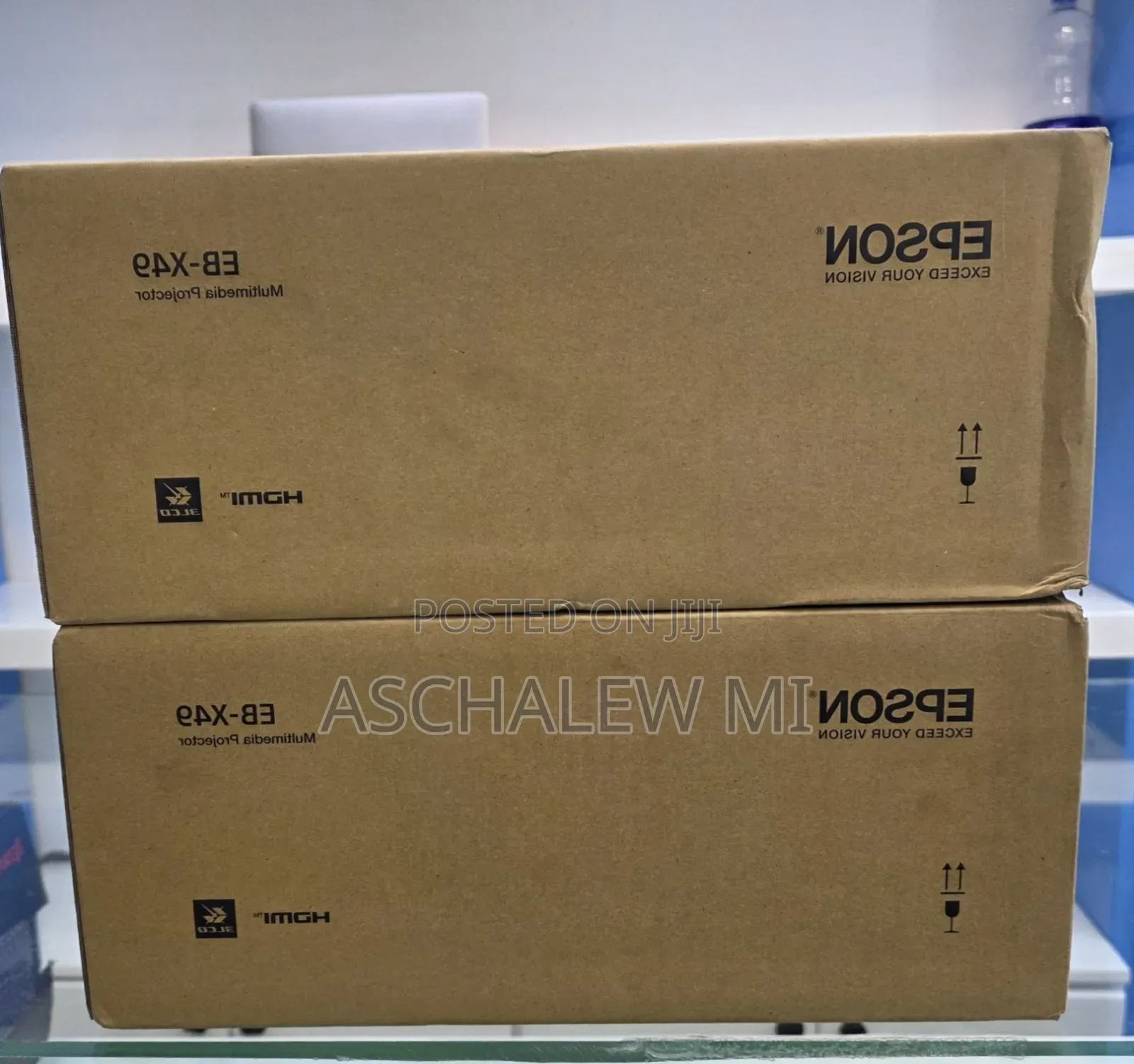 Brand New Epson Projector 
Model : EB-X49 
Technology: