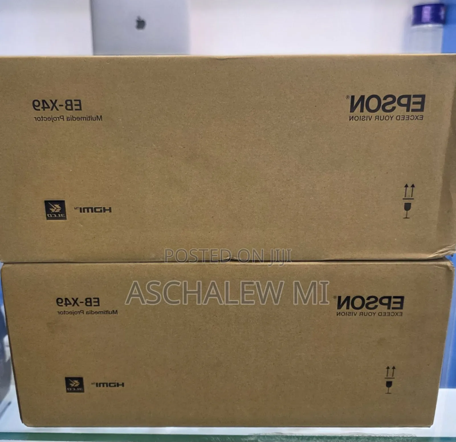 Brand New Epson Projector 
Model : EB-X49 
Technology: