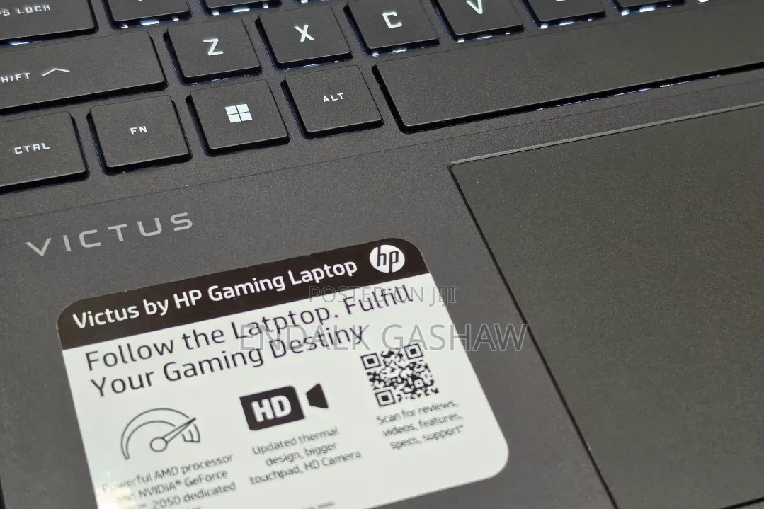 New Laptop HP Victus 15 8GB AMD Ryzen 5 SSD 1T