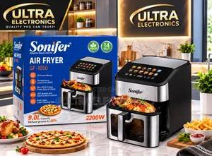 Sonifer Sf-1050 Digital Air Fryer – 9.0l 
 Large Capacity