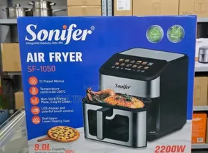 Sonifer Sf-1050 | 9l Digital Air Fryer Crispy Results • Big Capacity