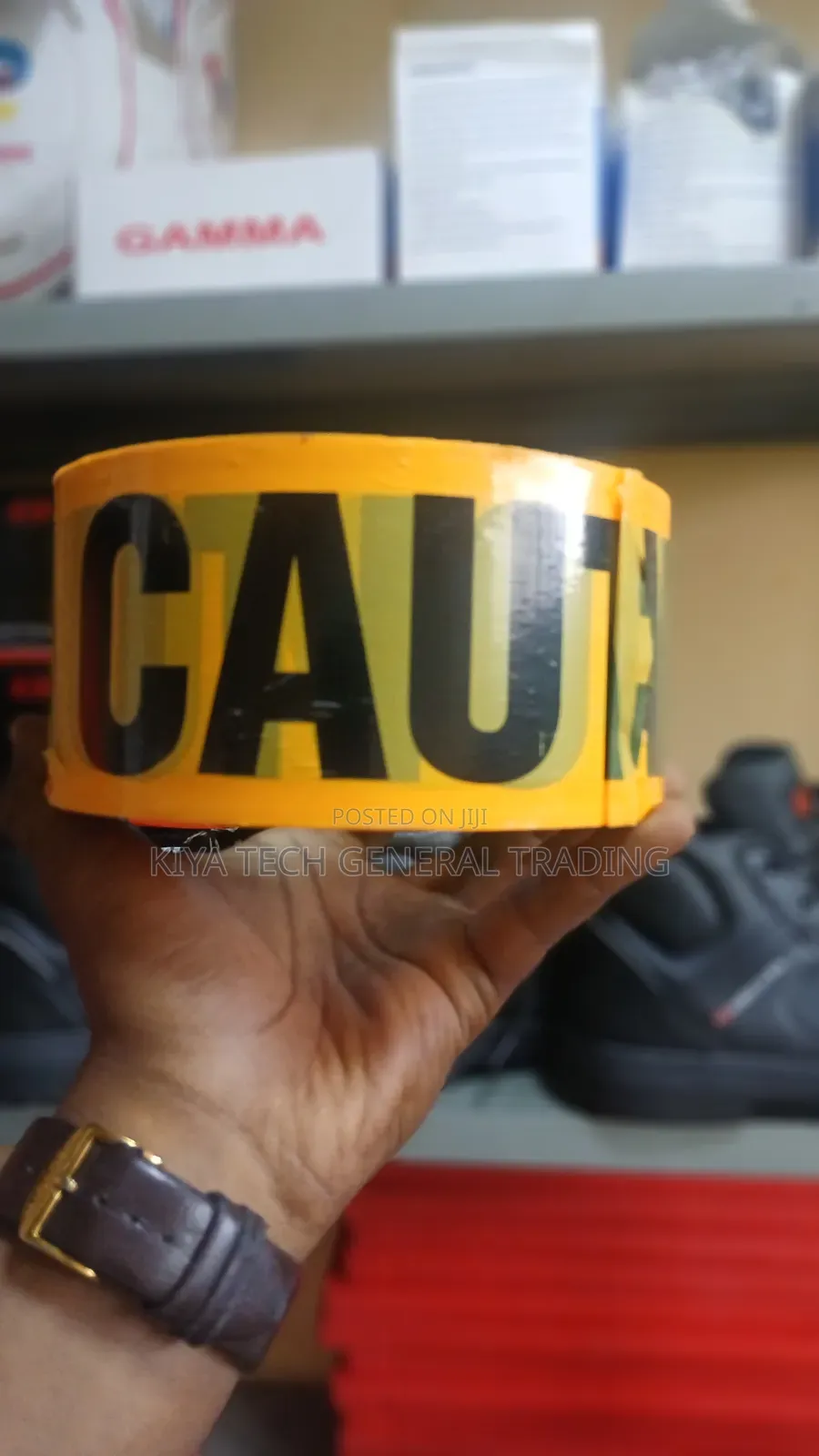 Essential Safety Barrier Tape for Construction & Warehouses