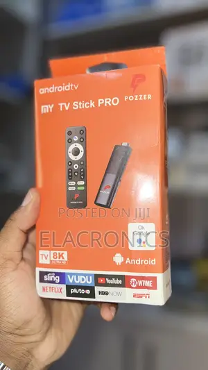 Pozzer MY TV Stick PRO Android 15 8K