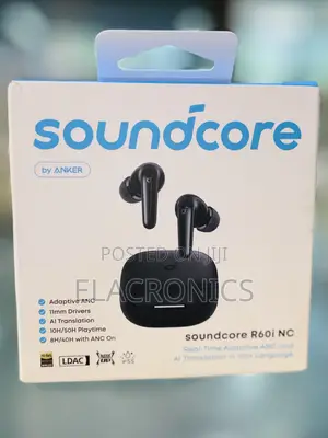 Soundcore R60i NC by Anker Adaptive ANC