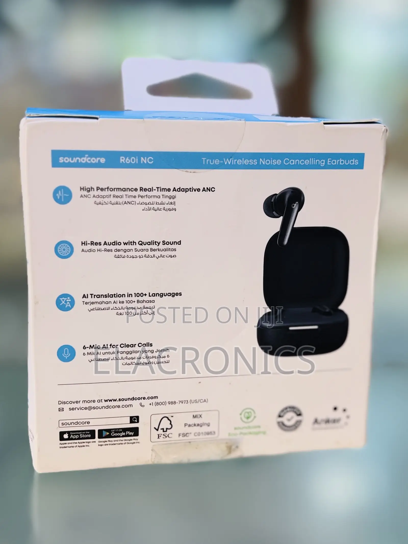 Soundcore R60i NC by Anker Adaptive ANC