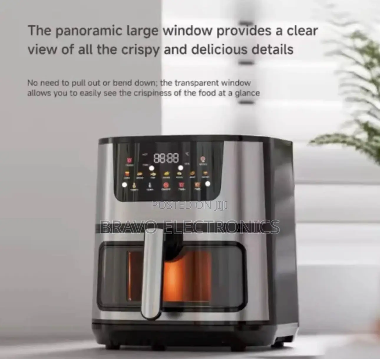 Airfryer 7L Stainless Steel Free Delivery