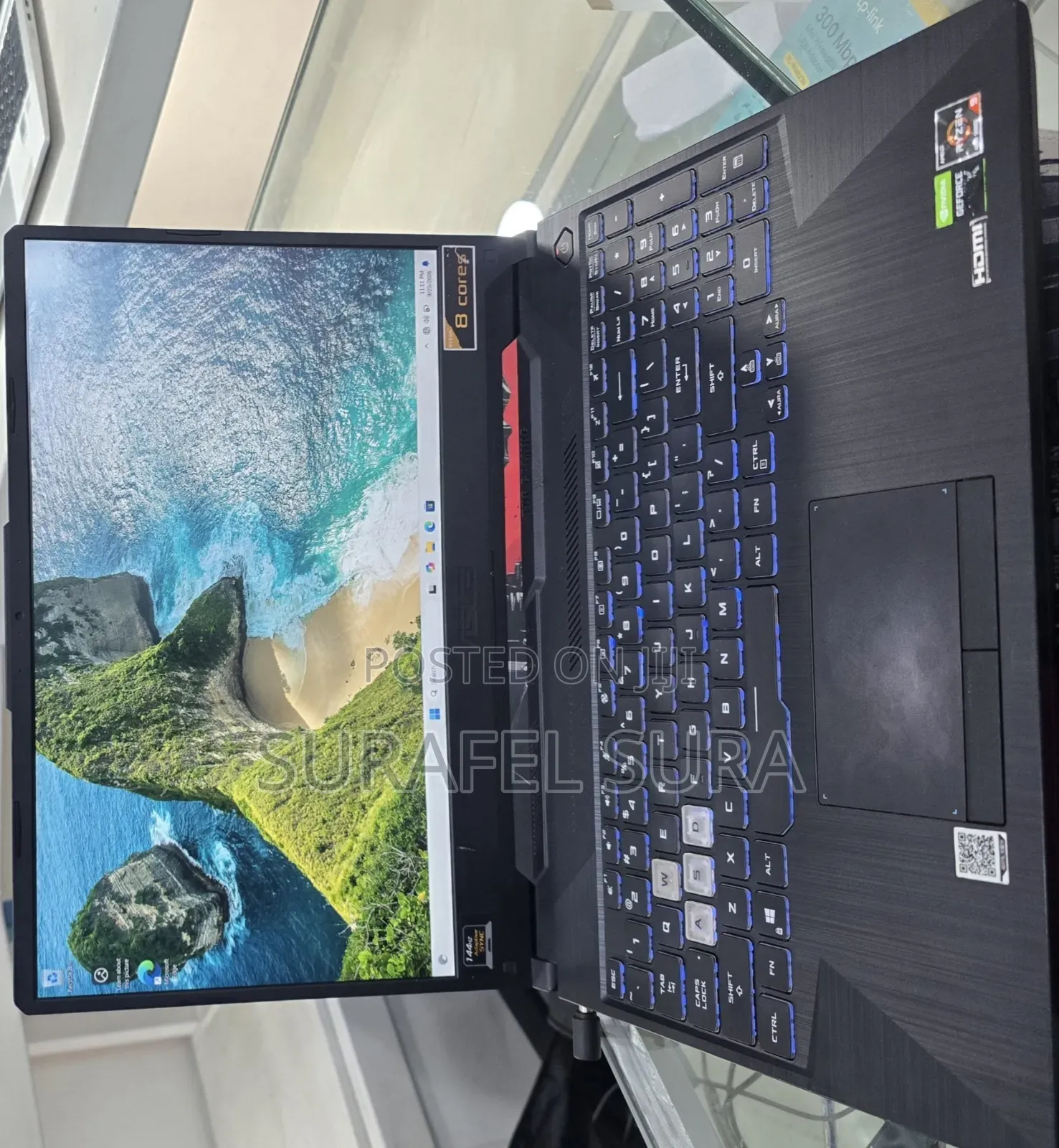New Laptop Asus TUF Gaming F15 16GB AMD Ryzen 9 SSD 512GB