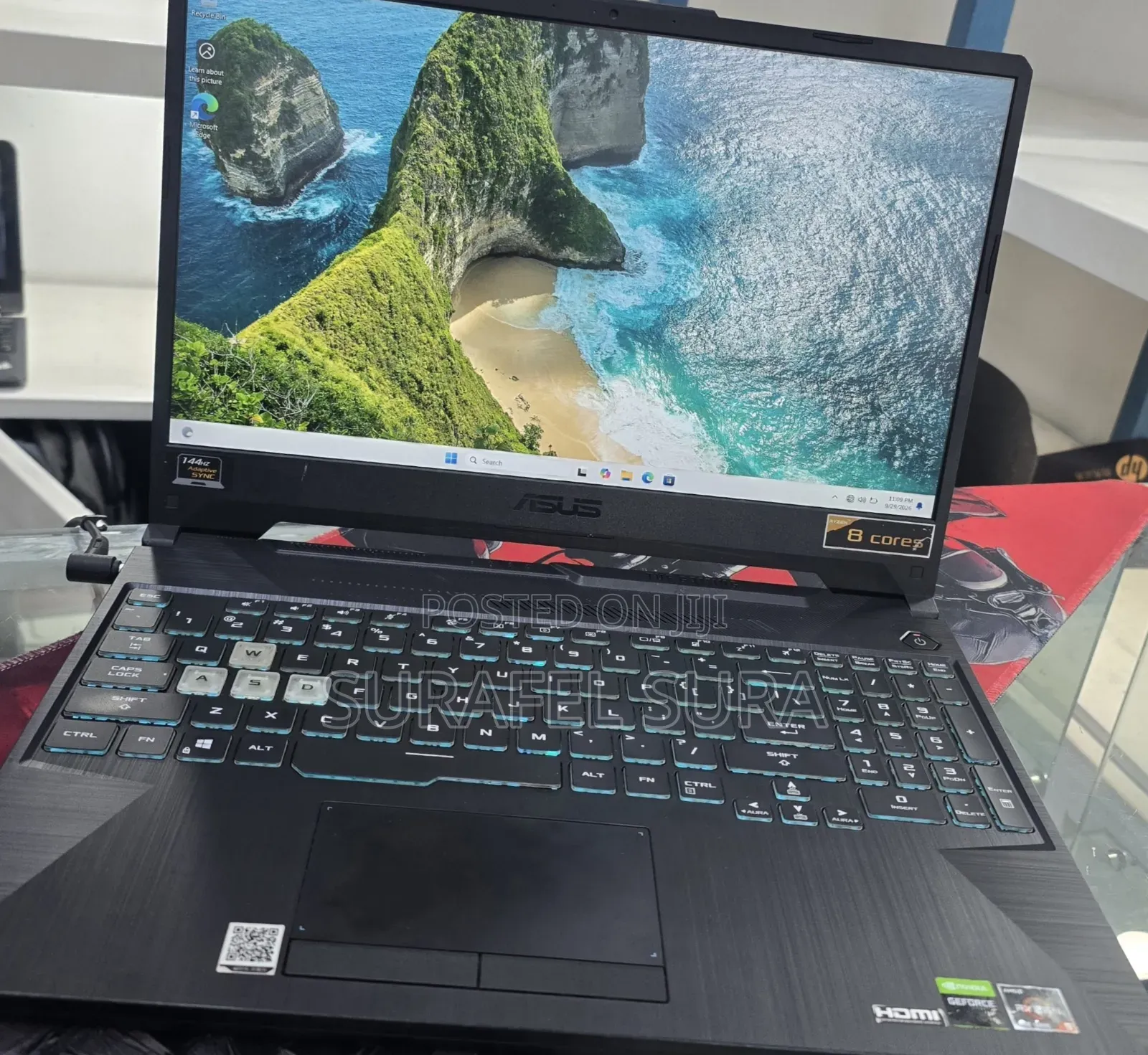 New Laptop Asus TUF Gaming F15 16GB AMD Ryzen 9 SSD 512GB