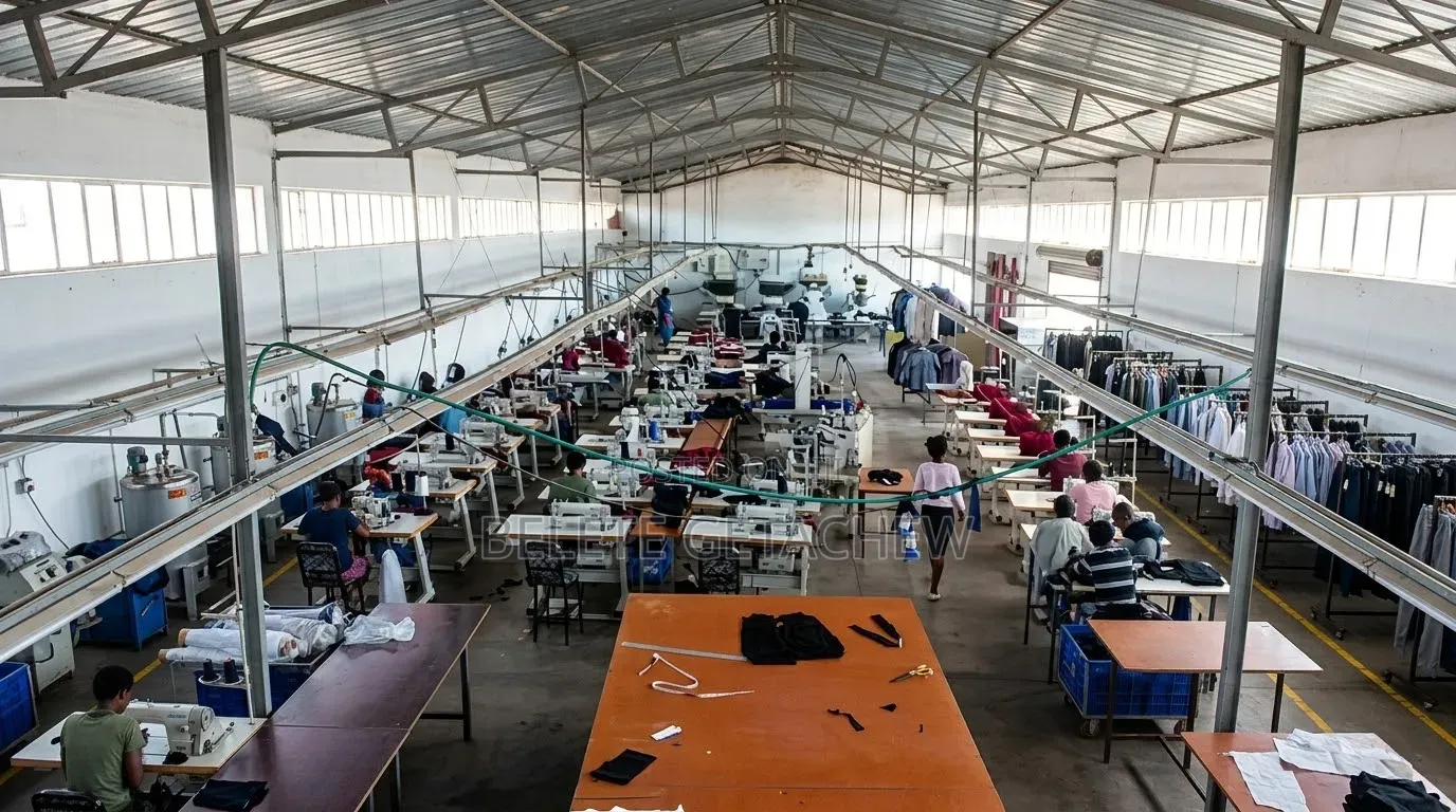 Dukem, Garment Factory With Machinery for Sale 5500sqm