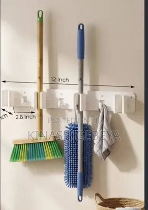 Modern Wall Mounted Broom Holder