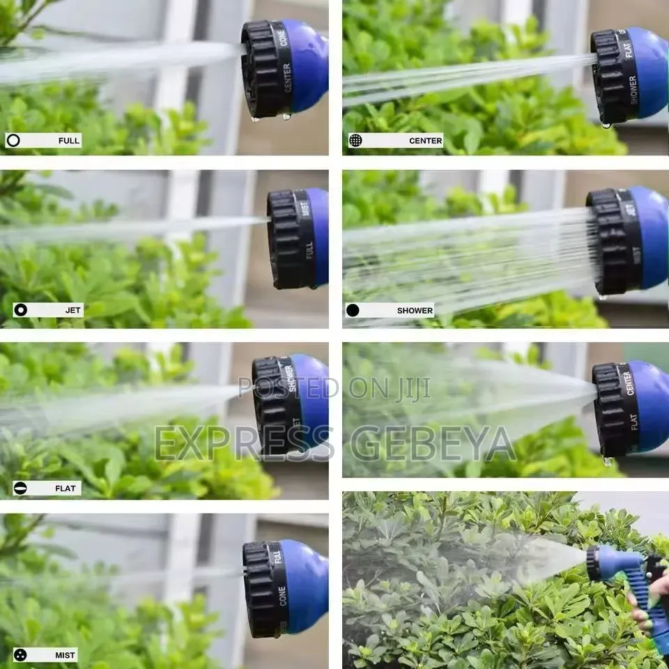 Magic Hose Expandable Water Hose መኪና ለማጠብ እጅግ ተመራጭ 30m/100ft