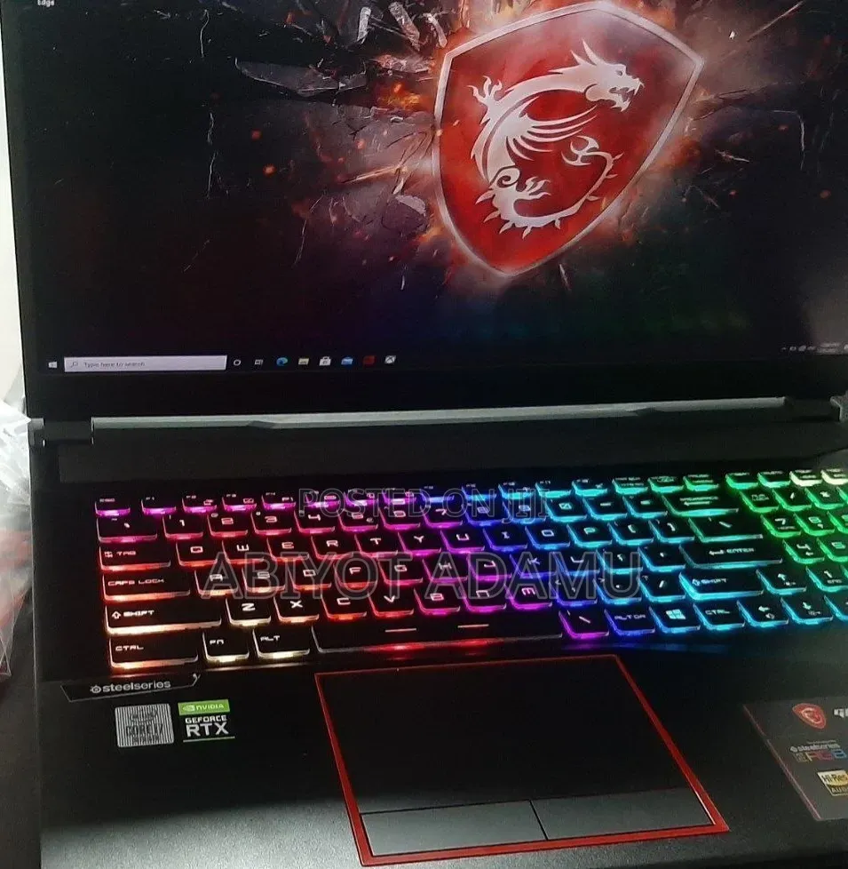 New Laptop MSI GF63 6GB Intel Core i7 SSD 512GB