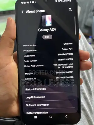 Samsung Galaxy A24 128 GB Black