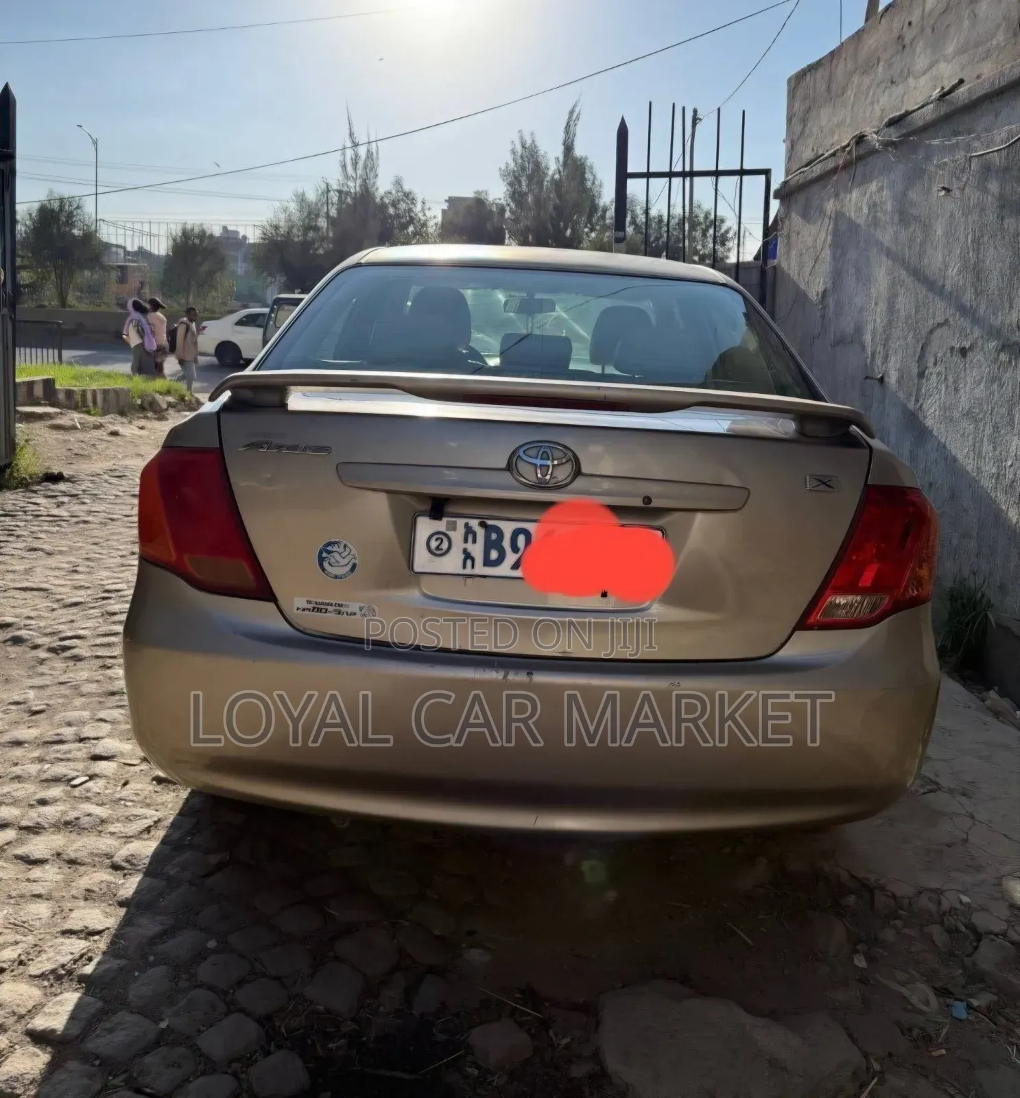 Toyota Axio 2008 Gray