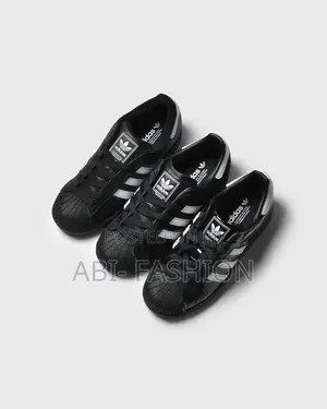Adidas Superstar Black / White Stripe | New Arrival Size 40,41,42,43