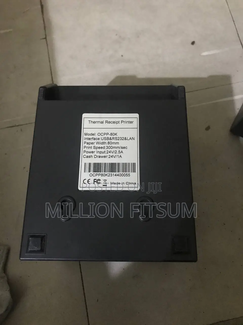 Thermal Receipt Printer and Scanner
