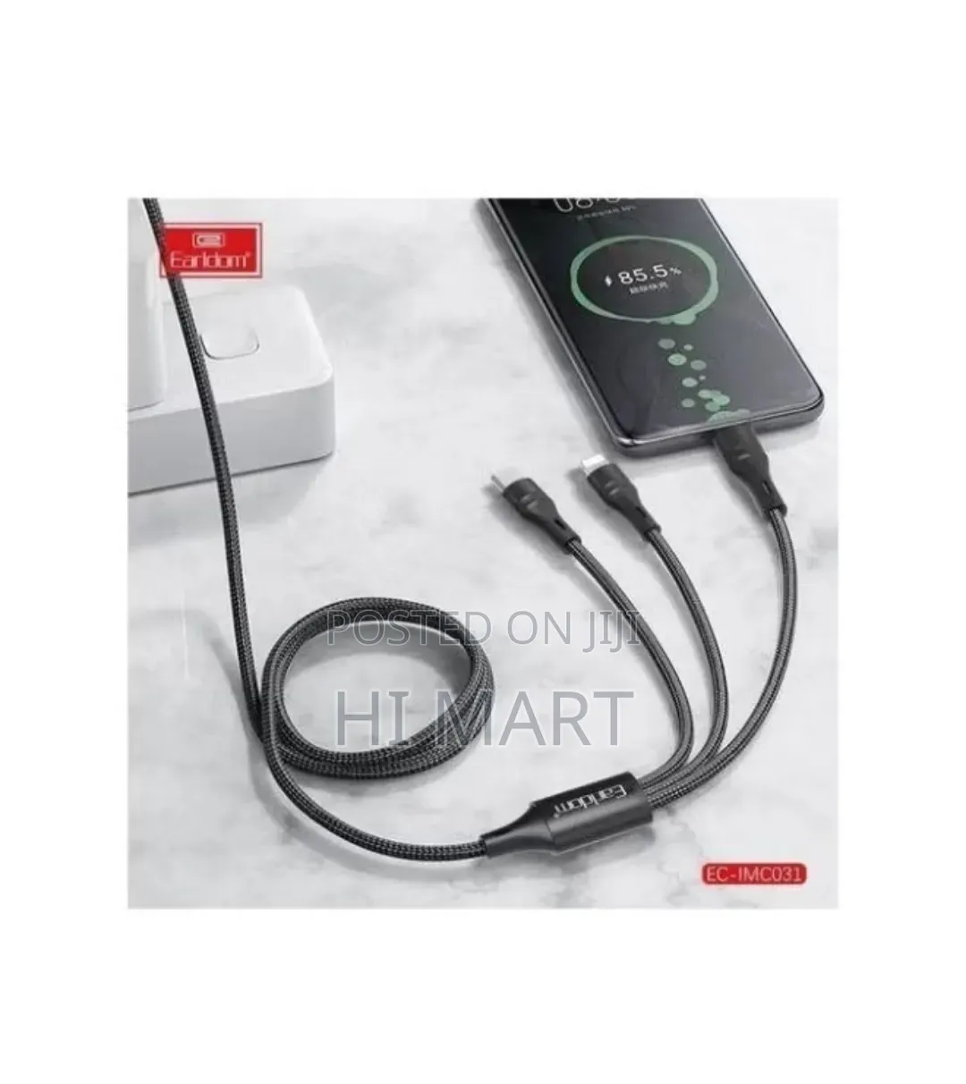 High Quality 3in1 Fast Charging Cable