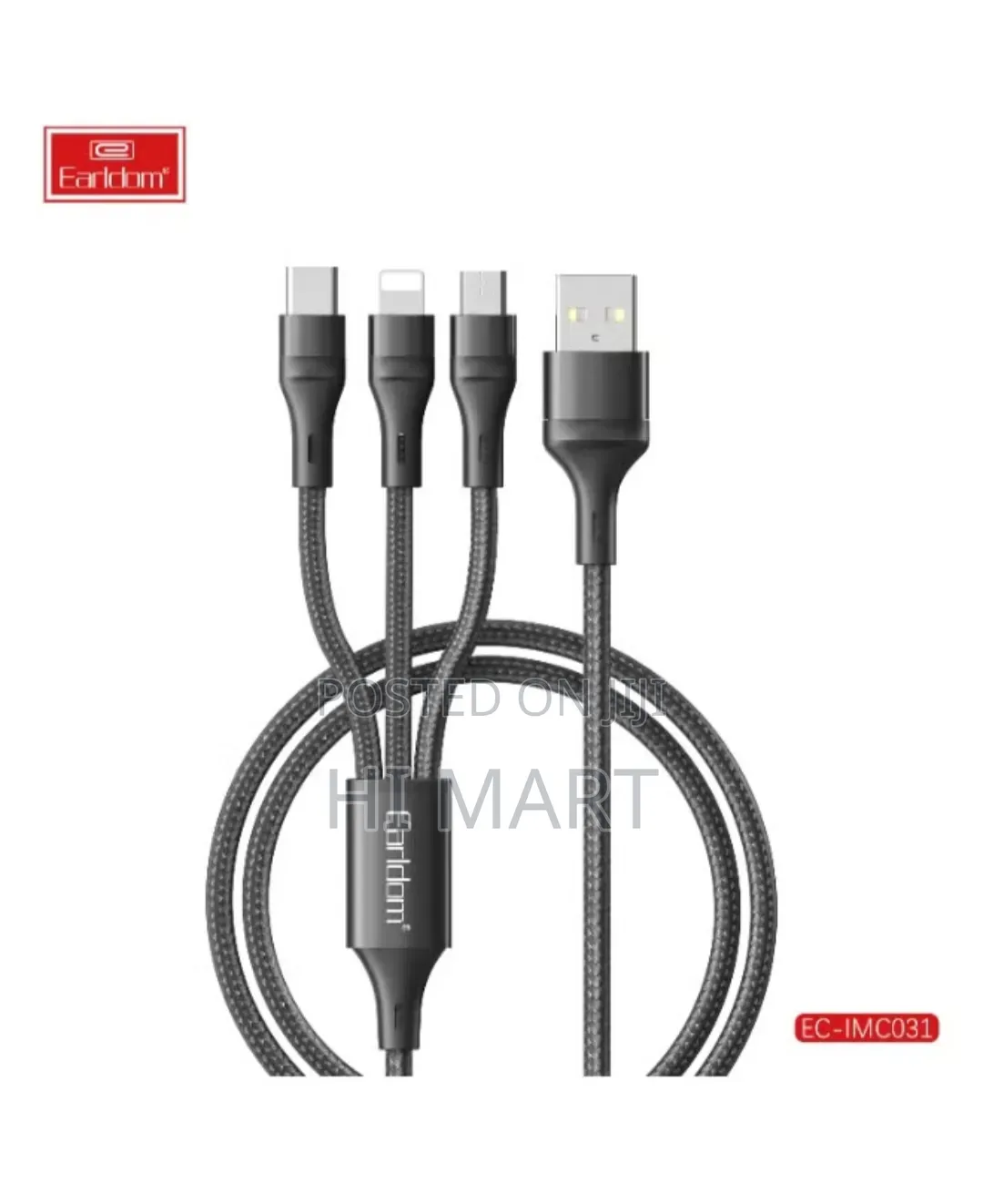High Quality 3in1 Fast Charging Cable