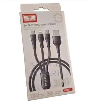 High Quality 3in1 Fast Charging Cable
