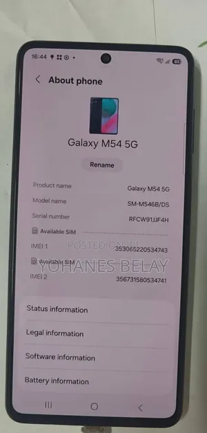 Samsung Galaxy A54 5G 256 GB Black