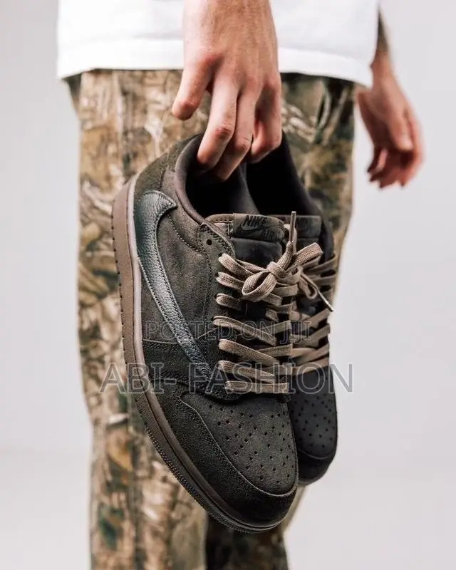 Air Jordan 1 Low X Travis SP Velvet Brown New Arrival Size 40-43