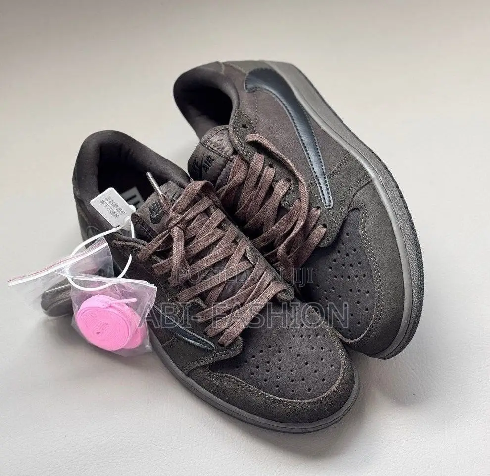 Air Jordan 1 Low X Travis SP Velvet Brown New Arrival Size 40-43