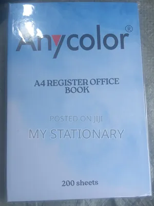 200 Sheet Register Book