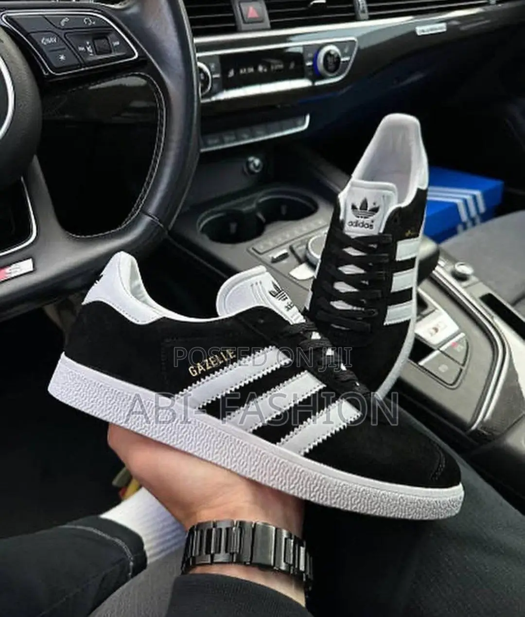 Adidas Gazelle Black & White| New Arrival | Sizes 40, 41, 42, 43, 44