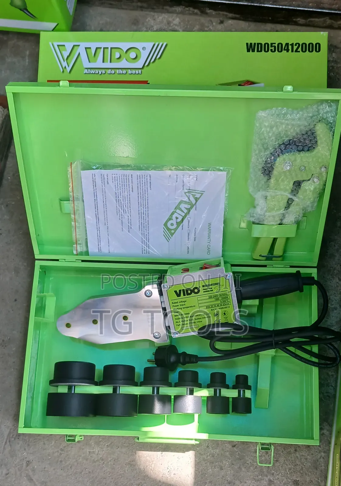 Vido Plastic Tube Welding Tool 2000w