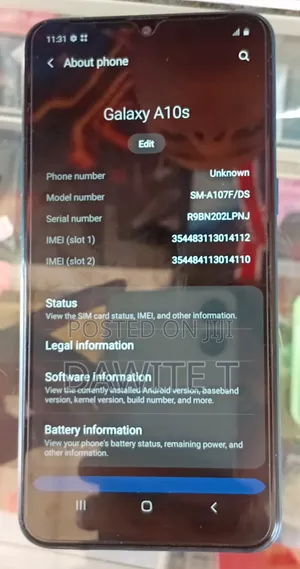 Samsung Galaxy A10s 32 GB Blue