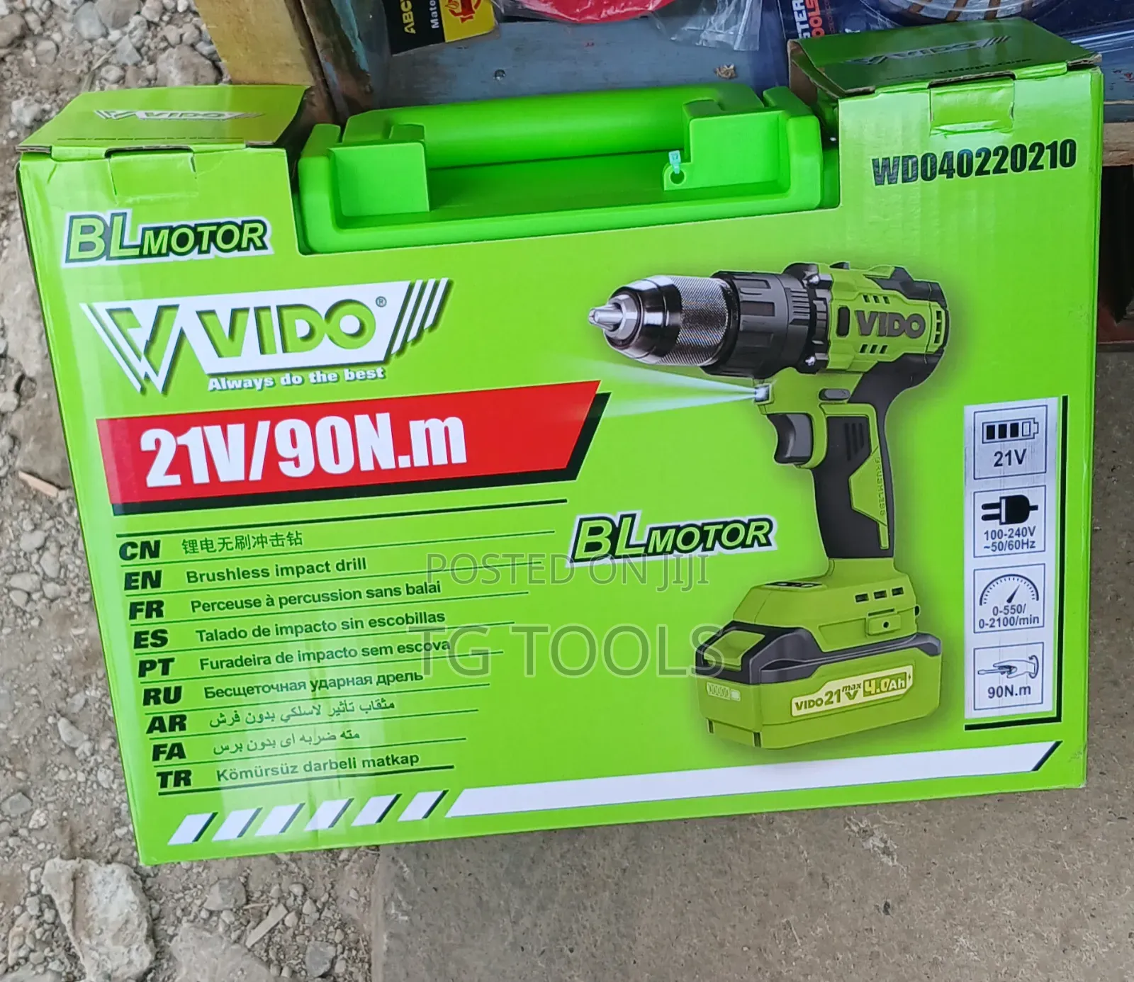 Vido Cherger Drill 90 N.M