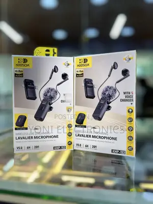 KOOSDA KMP-153 Wireless Live Streaming Lavalier Microphone