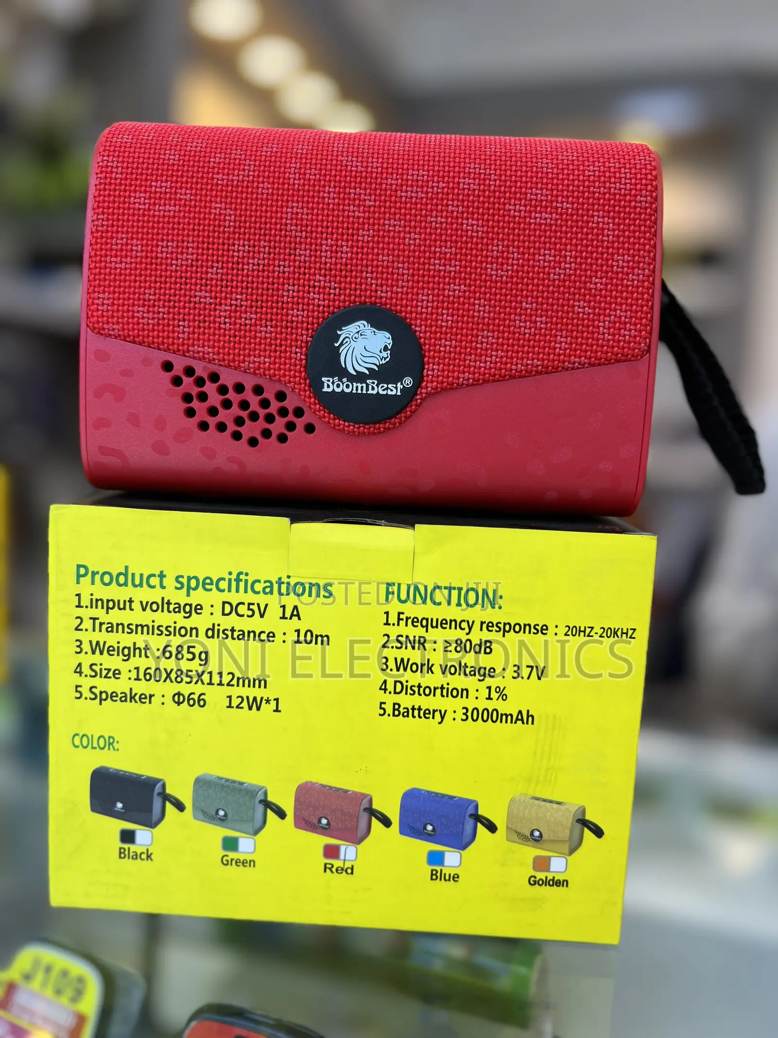 BoomBest Portable Wireless Bluetooth Speakers (LN-711mini & LN-712mini