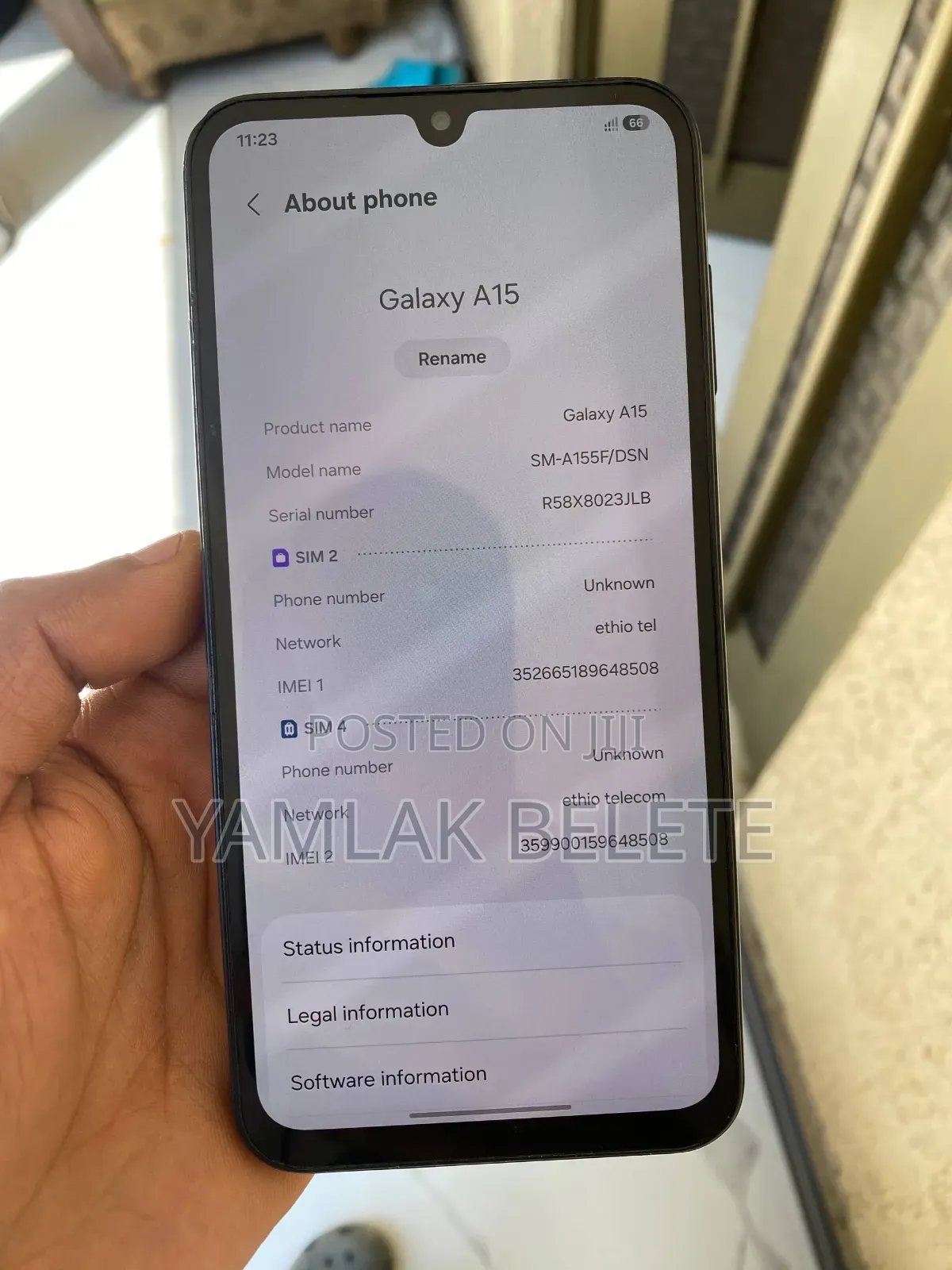 Samsung Galaxy A15 128 GB Blue
